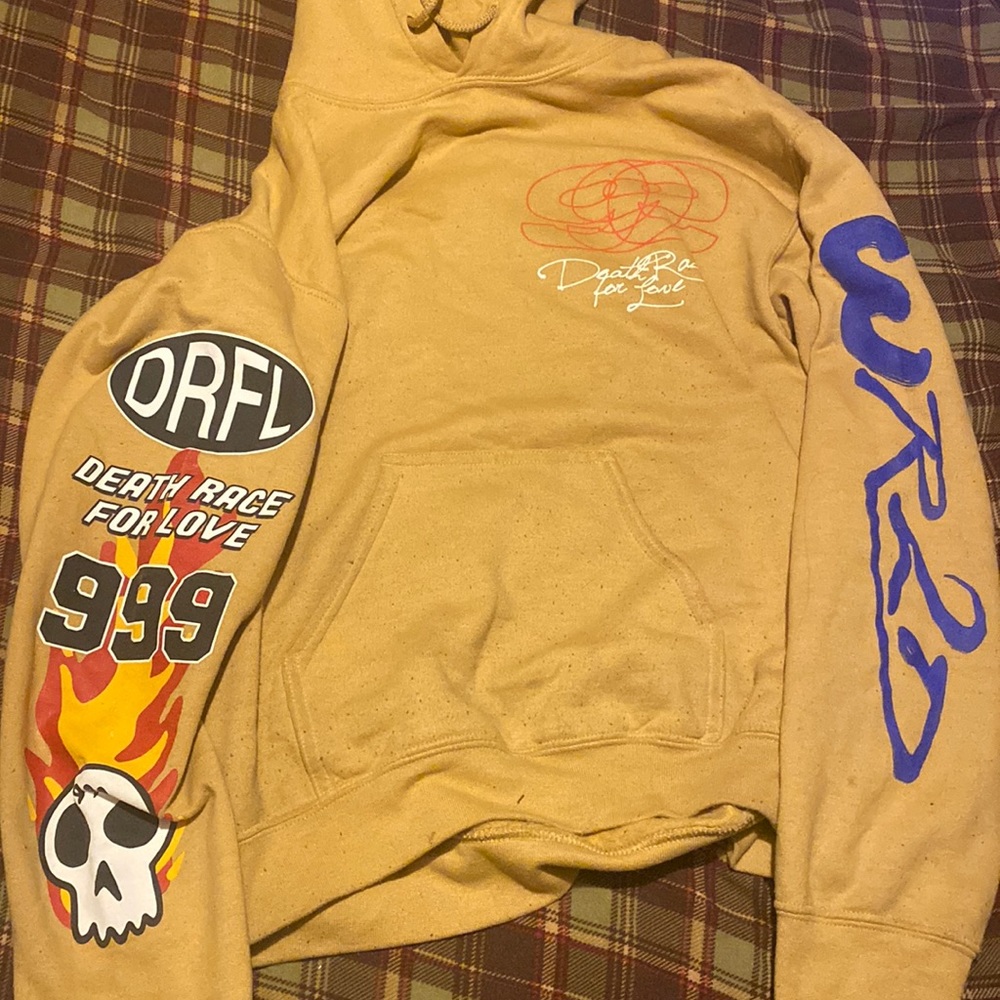 Juice WRLD death race for love hoodie (size small)